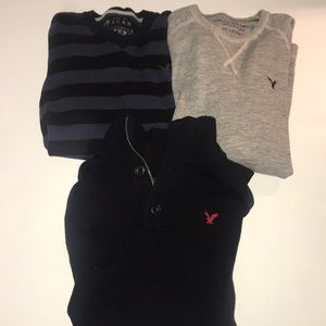 Lot of 3 American Eagle Sweaters/Long-sleeve shirt